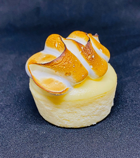 Mini Lemon Meringue Cheesecake GF